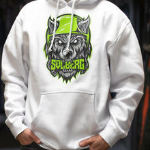 Load image into Gallery viewer, Wolf Hoodie (White)
