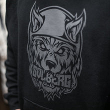 Load image into Gallery viewer, Exclusive Wolf Hoodie (Grey on Black)
